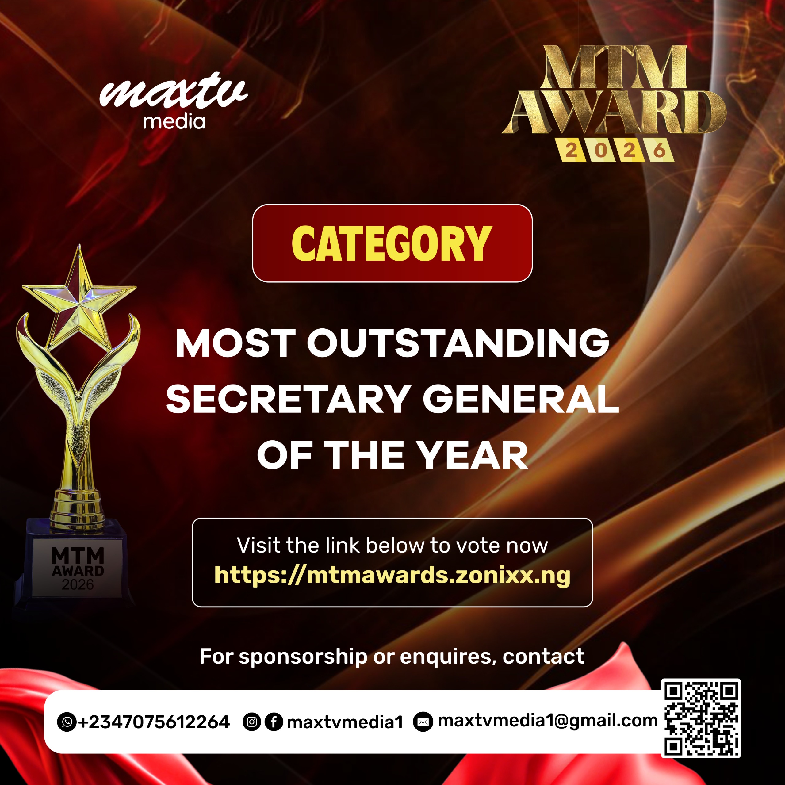 SECRETARY GENERAL OF THE YEAR 