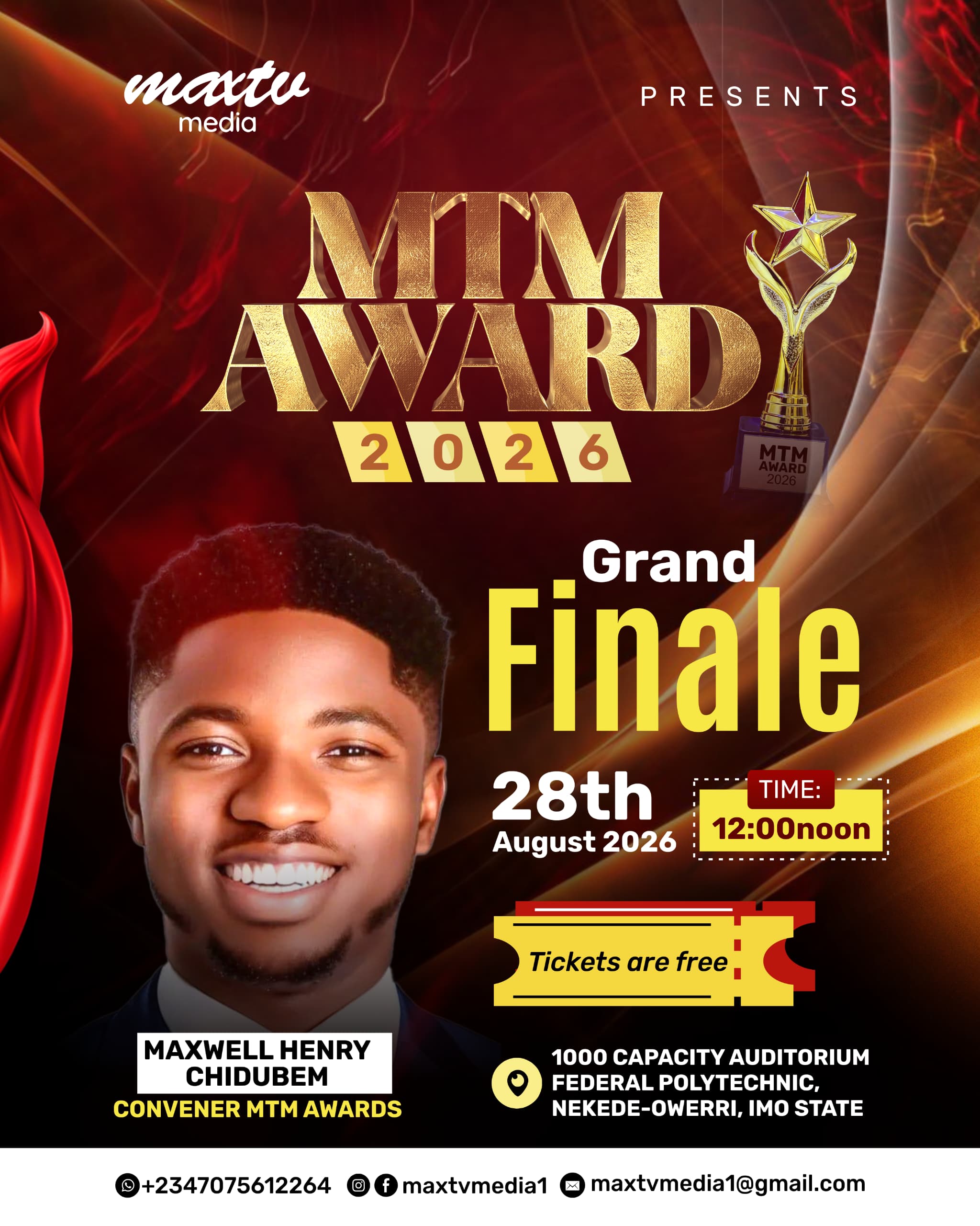 MTM AWARDS 2026 